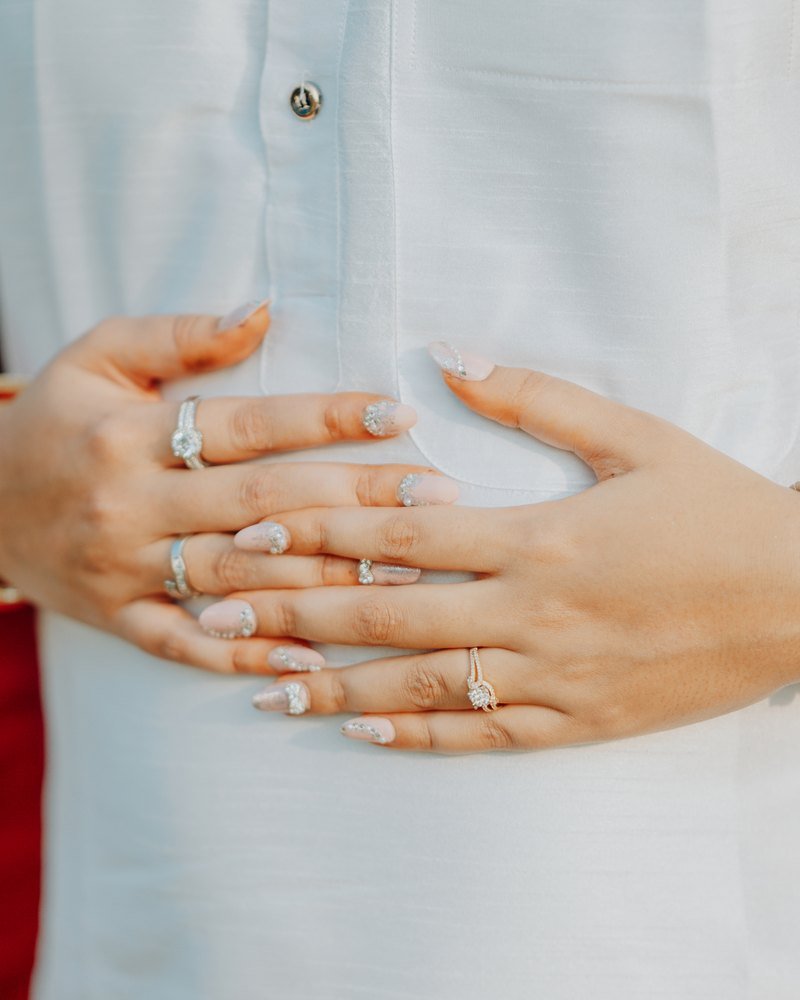 Engagement Ring Ceremony and Couple Photography in Raipur
