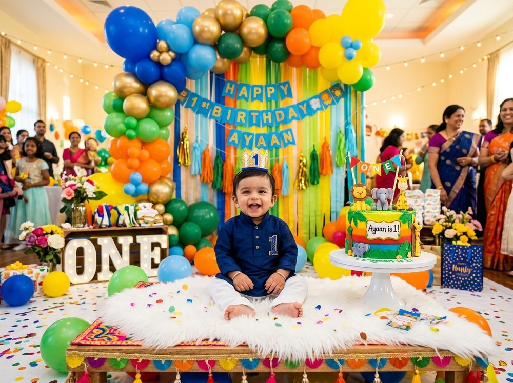 First Birthday Photographer in Raipur