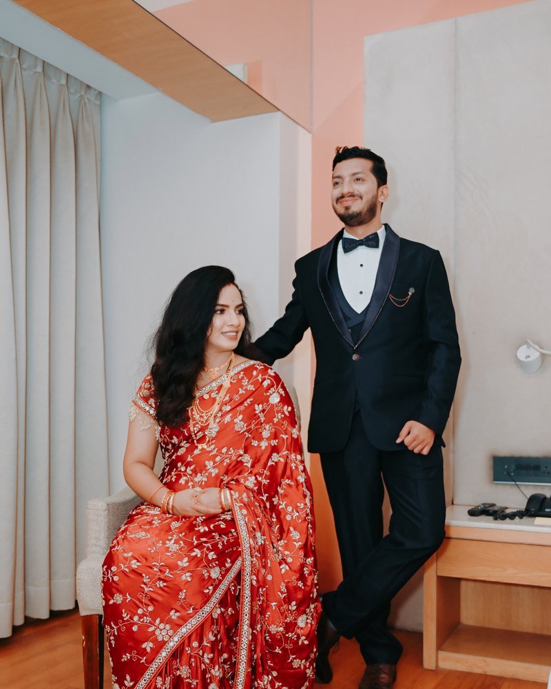 Royal Wedding Reception Bride and Groom Memories World Studio Raipur